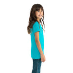 Girls X-Large Tahiti Blue Next Level 3710
