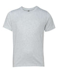 Youth X-Large Heather White Next Level Youth Tri-Blend T-Shirt 