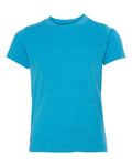 Youth X-Large Vintage Turquoise Next Level Youth Tri-Blend T-Shirt 
