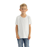 Youth X-Large Heather White Next Level Youth Tri-Blend T-Shirt 