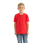 Youth X-Large Vintage Red Next Level Youth Tri-Blend T-Shirt 