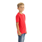 Youth X-Large Vintage Red Next Level Youth Tri-Blend T-Shirt 