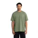 3X-Large Heather Light Olive Next Level 7200 