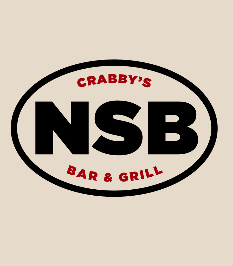 3X-Large Oatmeal Heather Beachside HG Crabby's Bar and Grill NSB LOGO  