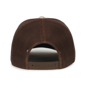 One Size Heathered Stone/Brown Outdoor Cap OC106 