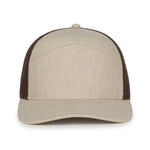 One Size Heathered Stone/Brown Outdoor Cap OC106 