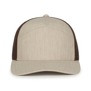 One Size Heathered Stone/Brown Outdoor Cap OC106 