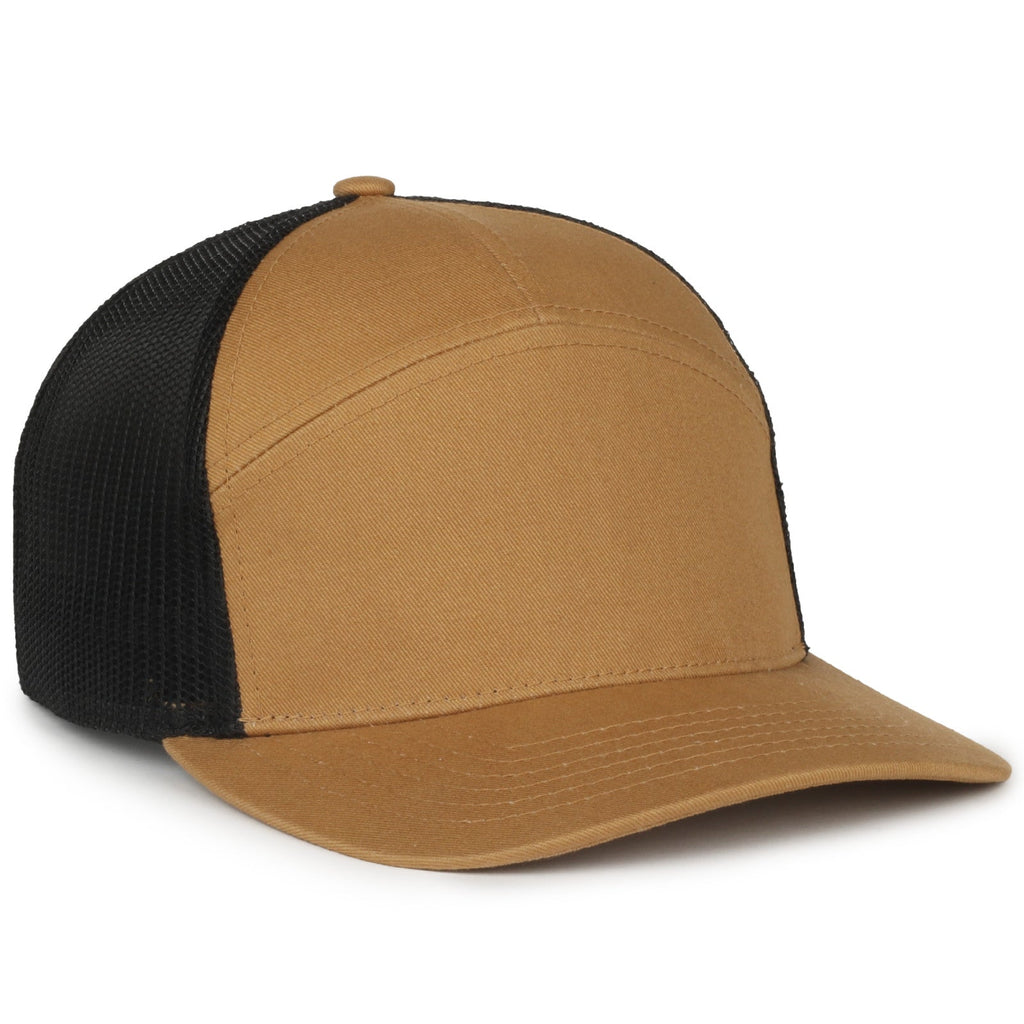 One Size Old Gold/Black Outdoor Cap OC106 