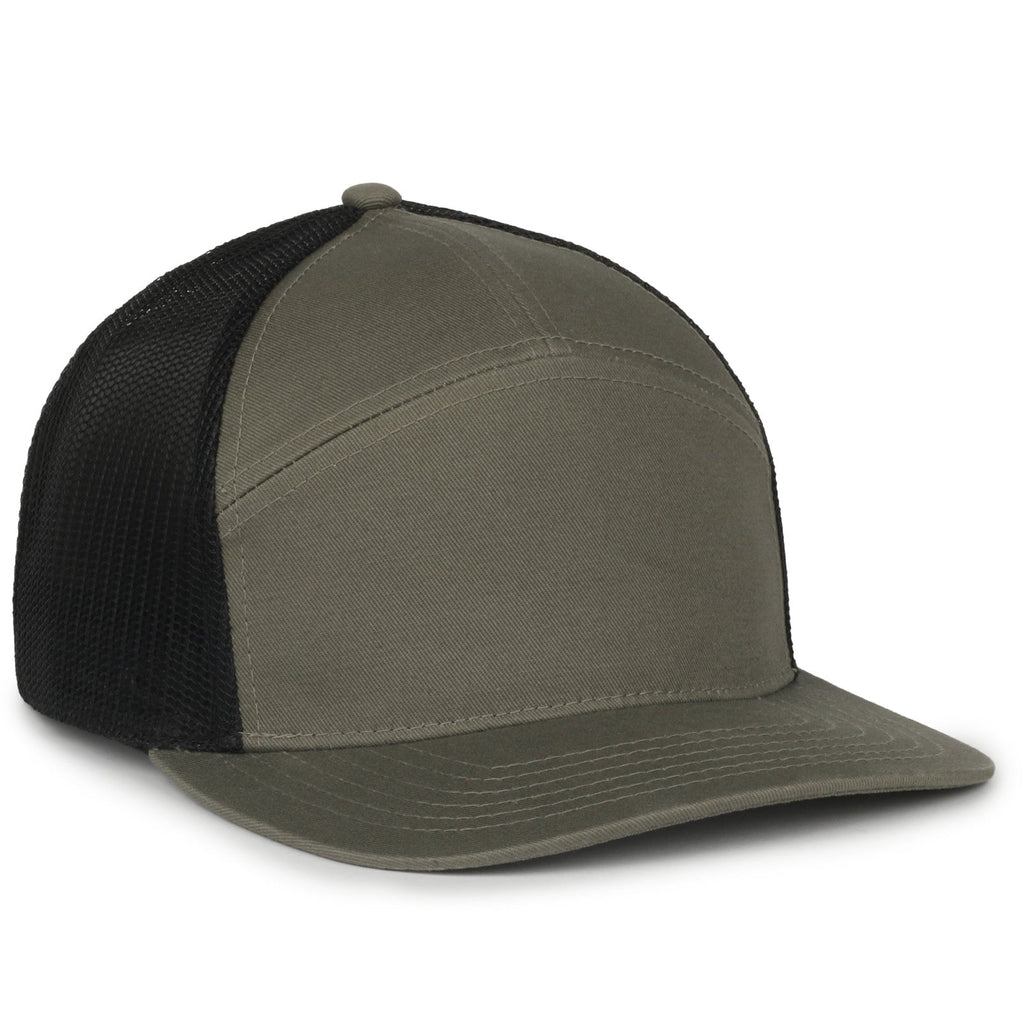One Size Olive/Black Outdoor Cap OC106 
