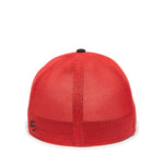 Large/X-Large Black/Red Outdoor Cap OC120M 