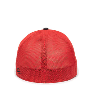 Large/X-Large Black/Red Outdoor Cap OC120M 