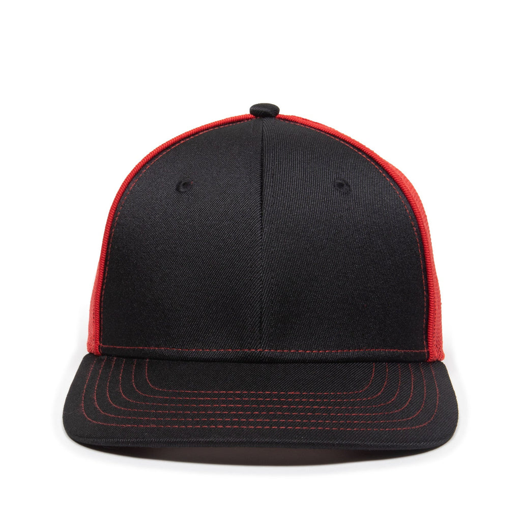 Large/X-Large Black/Red Outdoor Cap OC120M 
