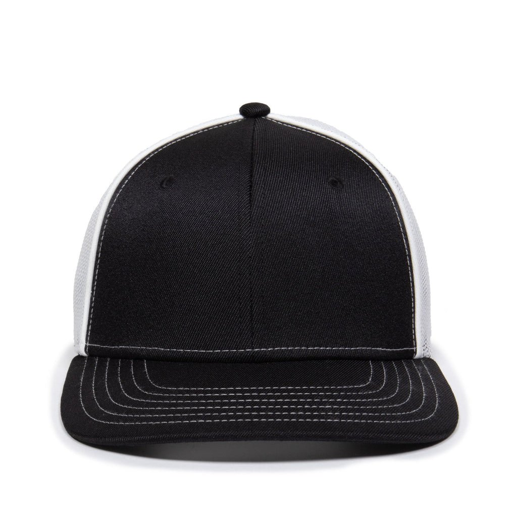 Large/X-Large Black/White Outdoor Cap OC120M 
