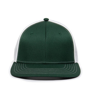 Large/X-Large Dark Green/White Outdoor Cap OC120M 