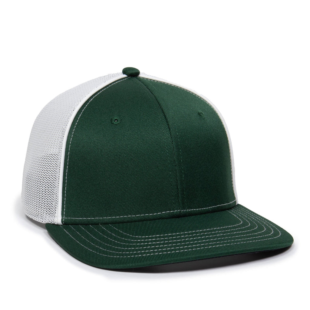 Large/X-Large Dark Green/White Outdoor Cap OC120M 