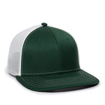 Large/X-Large Dark Green/White Outdoor Cap OC120M 