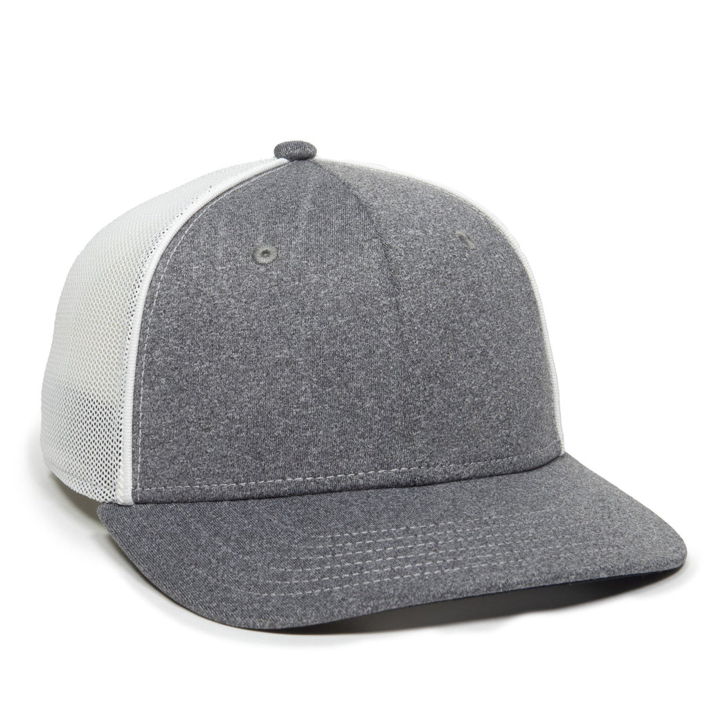 Large/X-Large Heathered Graphite/White Outdoor Cap OC120M 