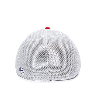 Large/X-Large Navy/White/Red Outdoor Cap OC120M 