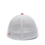 Large/X-Large Red/White Outdoor Cap OC120M 