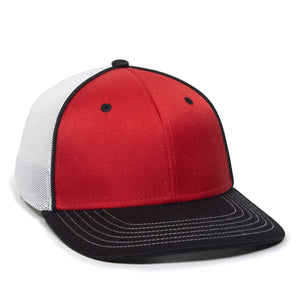 Large/X-Large Red/White/Black Outdoor Cap OC120M 