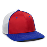 Large/X-Large Red/White/Royal Outdoor Cap OC120M 