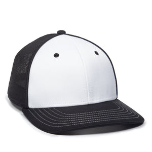 Large/X-Large White/Black/Black Outdoor Cap OC120M 