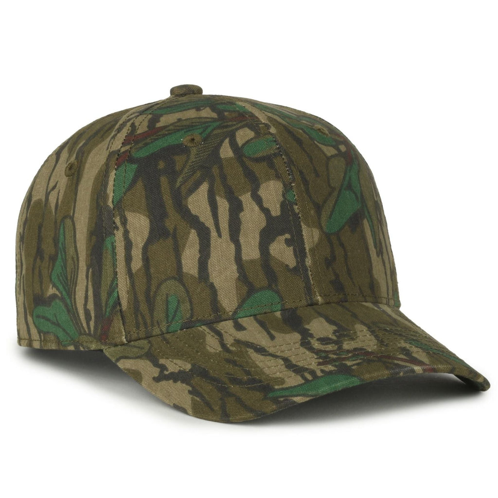 One Size Mossy Oak® Greenleaf® Outdoor Cap 350 