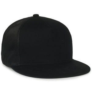 One Size Black/Black Outdoor Cap OC510HP 