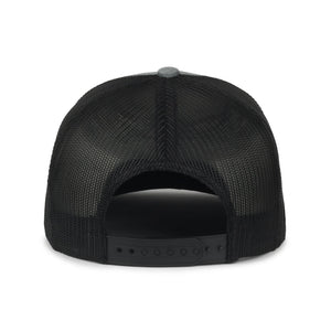 One Size Heathered Grey/Black Outdoor Cap OC510HP 