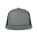 One Size Heathered Grey/Black Outdoor Cap OC510HP 