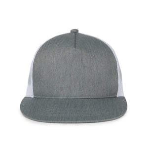 One Size Heathered Grey/White Outdoor Cap OC510HP 