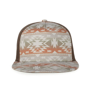 One Size Sand Aztec/Brown Outdoor Cap OC510P 