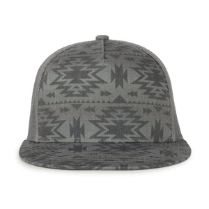One Size Smokey Aztec/Dark Grey Outdoor Cap OC510P 