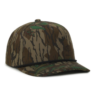 One Size Mossy Oak® Greenleaf®/Black Outdoor Cap OC550CAMO 