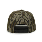 One Size Mossy Oak® Original Bottomland®/Black Outdoor Cap OC550CAMO