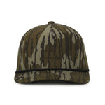 One Size Mossy Oak® Original Bottomland®/Black Outdoor Cap OC550CAMO