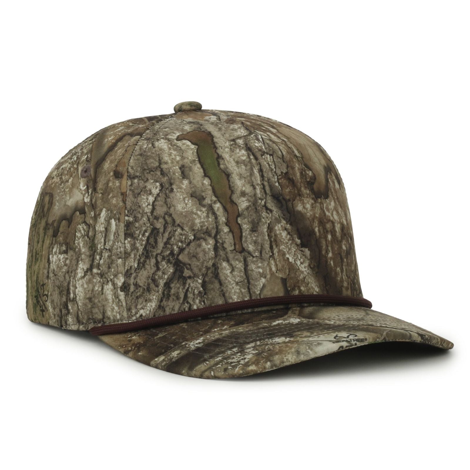 Outdoor Cap OC550CAMO Camo Performance 5-Panel w/ Cord (Realtree
