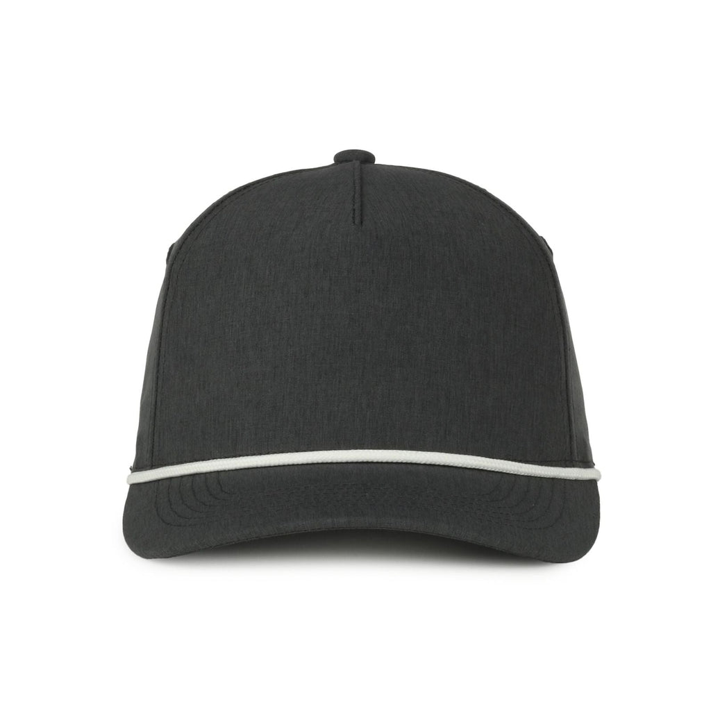 One Size Heathered Charcoal/White Outdoor Cap OC550PF 