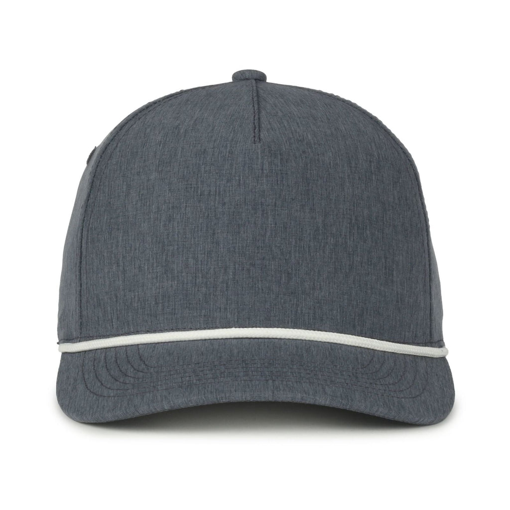 One Size Heathered Slate/White Outdoor Cap OC550PF 