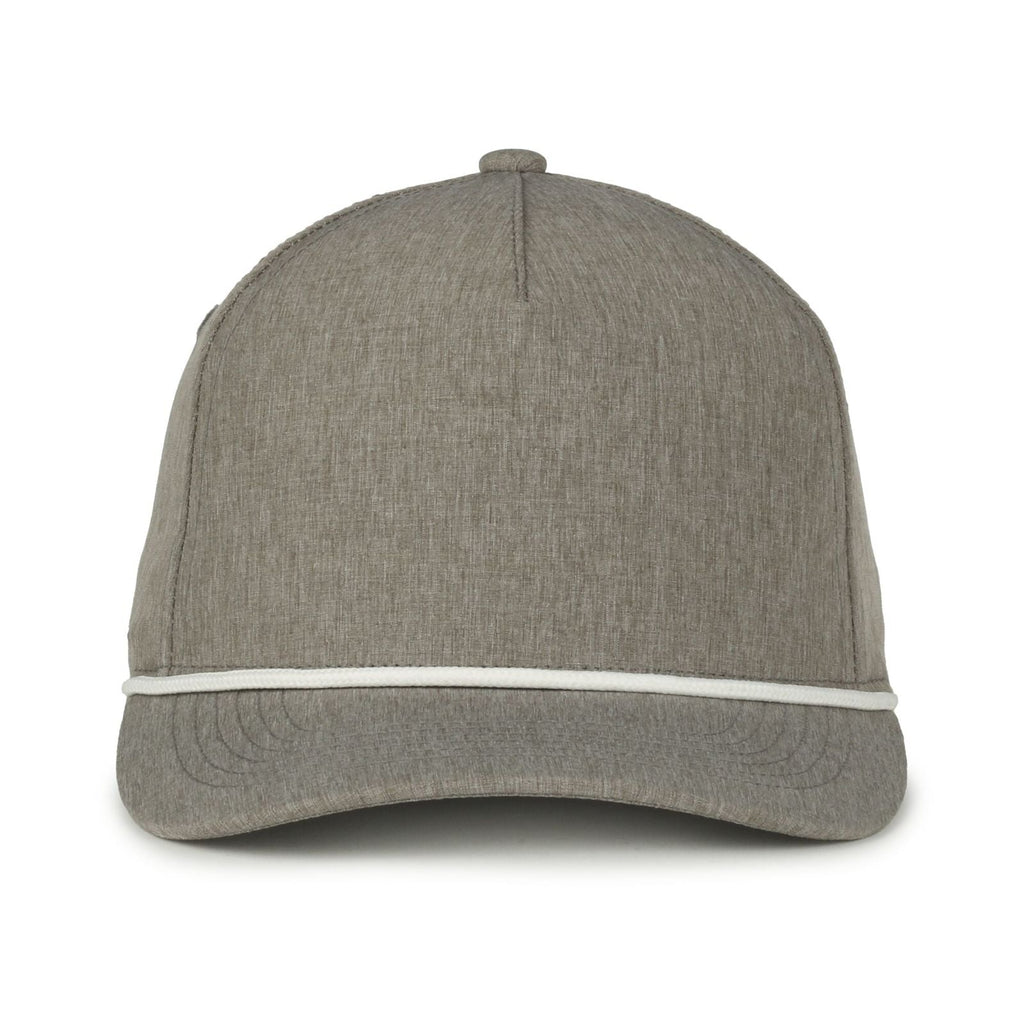 One Size Heathered Smoke/White Outdoor Cap OC550PF 