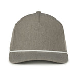One Size Heathered Smoke/White Outdoor Cap OC550PF 