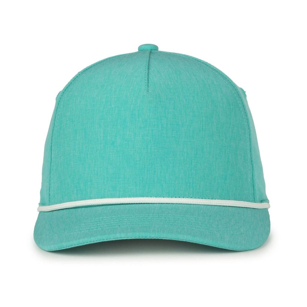 One Size Heathered Teal/White Outdoor Cap OC550PF 