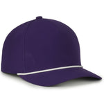 One Size Purple/White Outdoor Cap OC550PF