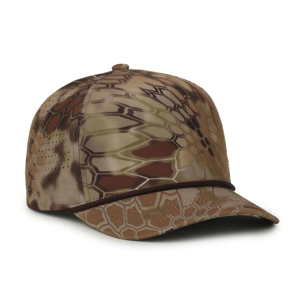 One Size Kryptek® Highlander®/Brown Outdoor Cap OC551CAMO 