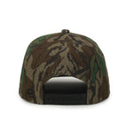 One Size Mossy Oak® Greenleaf®/Black Outdoor Cap OC551CAMO 