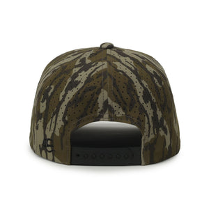 One Size Mossy Oak® Original Bottomland®/Black Outdoor Cap OC551CAMO 