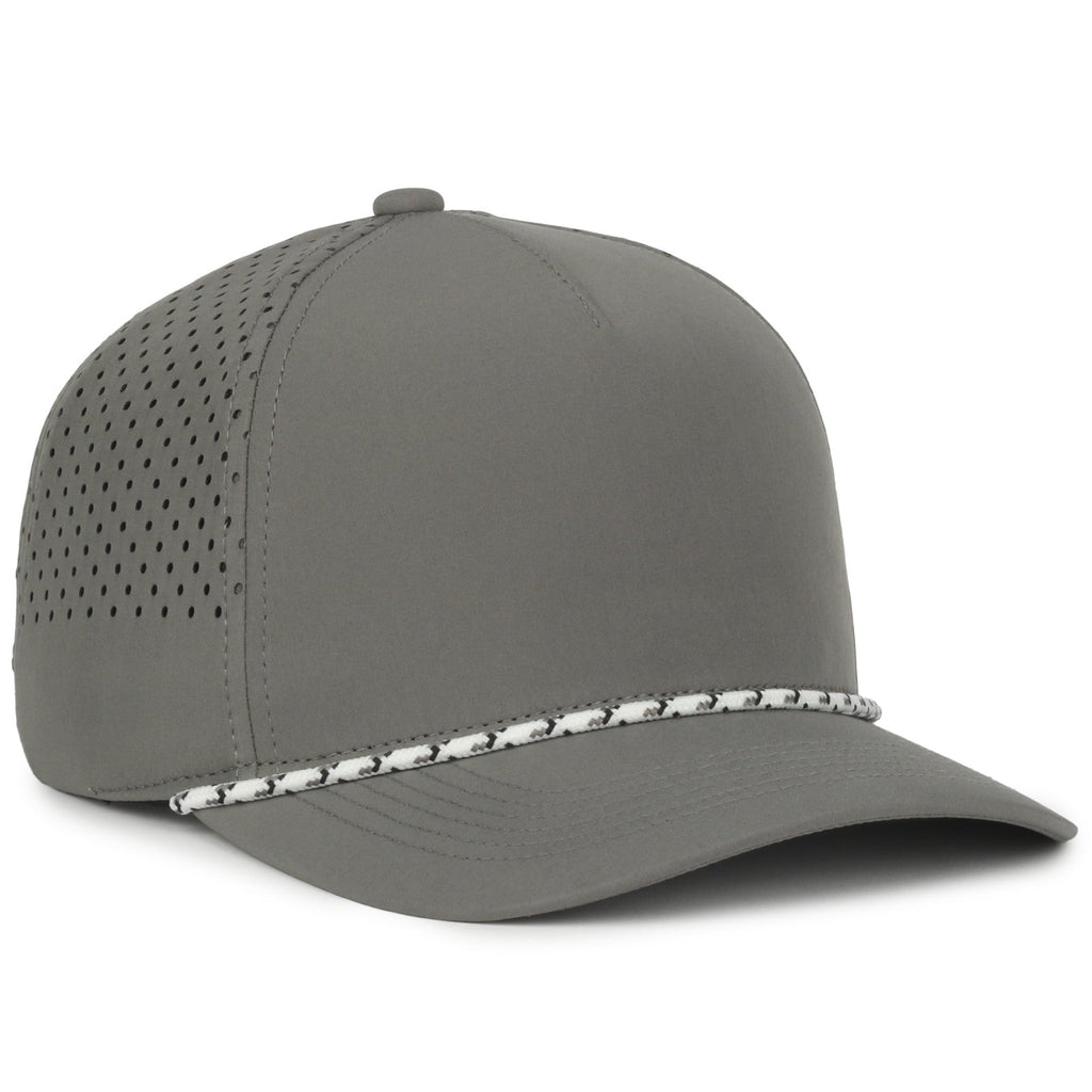 One Size Charcoal/Multi Outdoor Cap OC551PF 