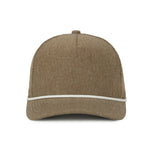 One Size Heathered Brown/White Outdoor Cap OC551PF 