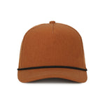 One Size Heathered Canyon/Black Outdoor Cap OC551PF 