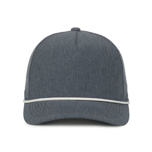 One Size Heathered Slate/White Outdoor Cap OC551PF 